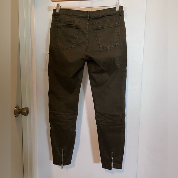 Zara Moto Zip Pants - Picture 4 of 11